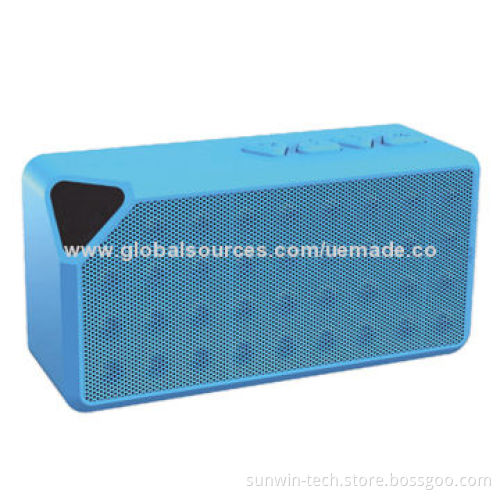 Bluetooth Speaker with 500mA Battery, Stylish Design, Waterproof, Perfect for Smartphones